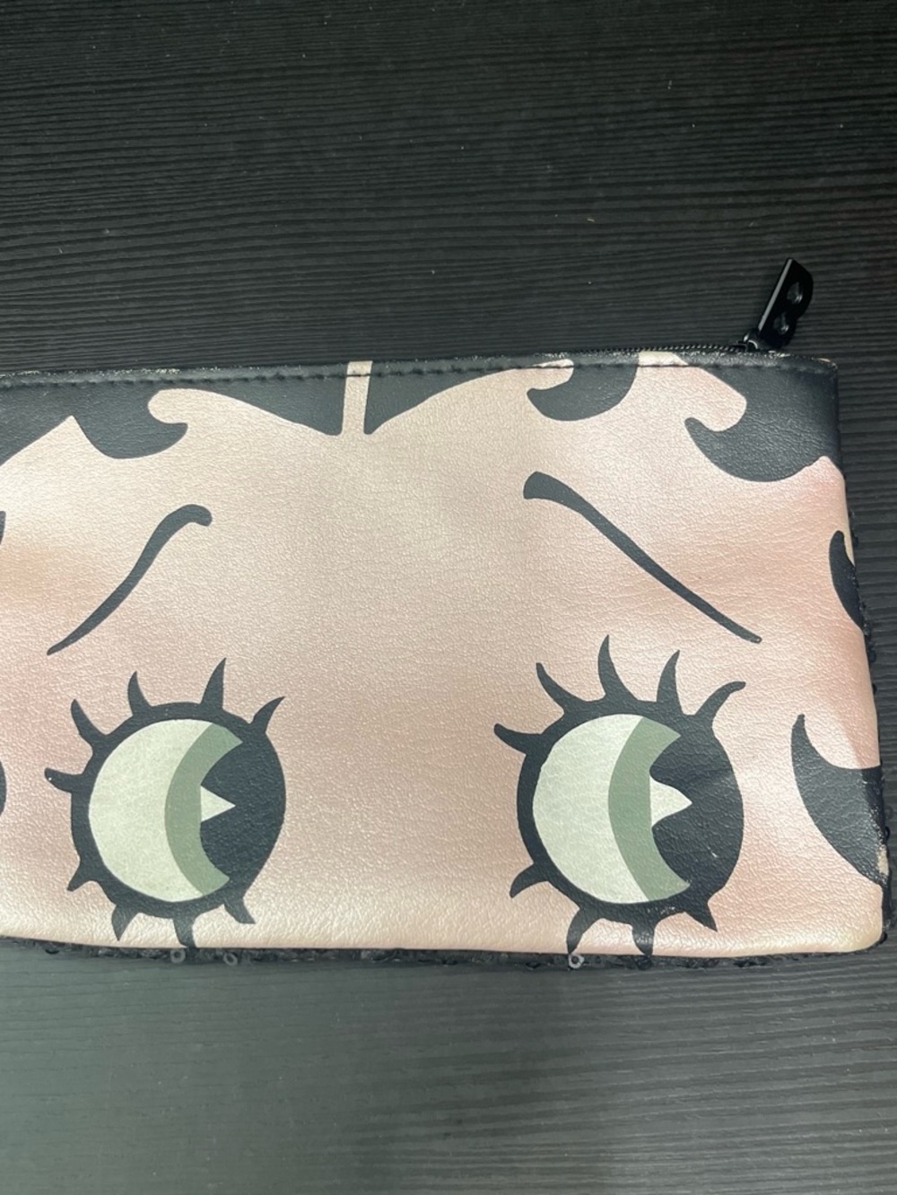 Betty Boop Pink and Black Cosmetic Pouch
